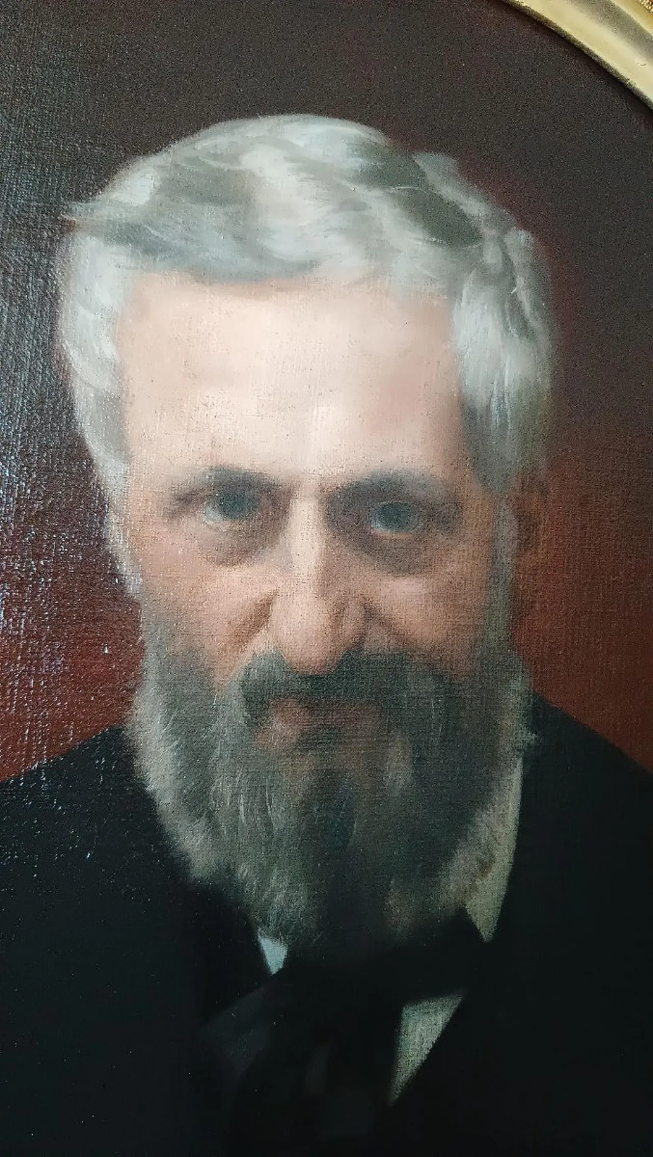 Portrait of Cesare Altoviti, oil on canvas by A. Ciseri, 19th century 6
