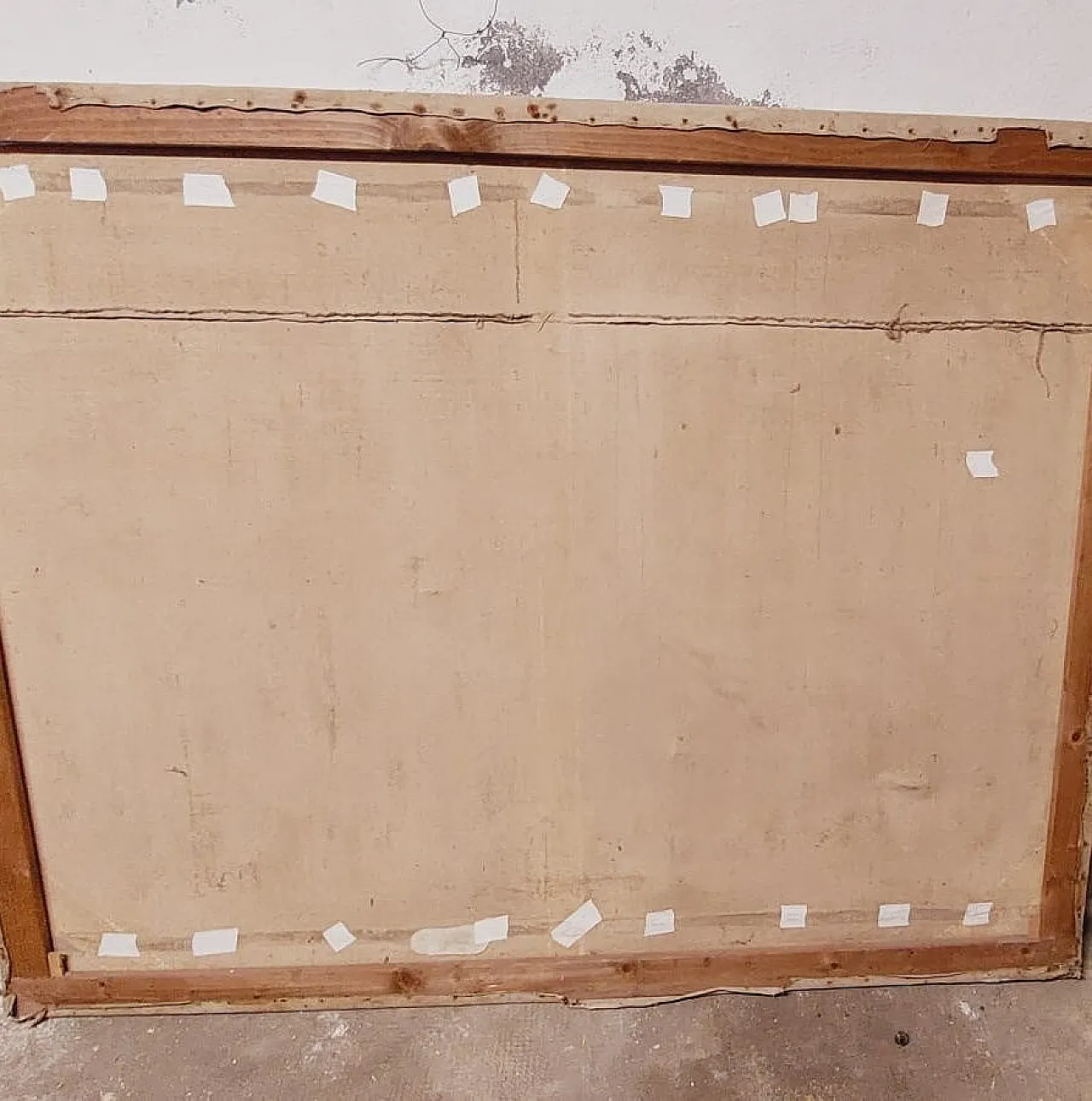 Memento Mori, large tempera painting on canvas, 17th century 3