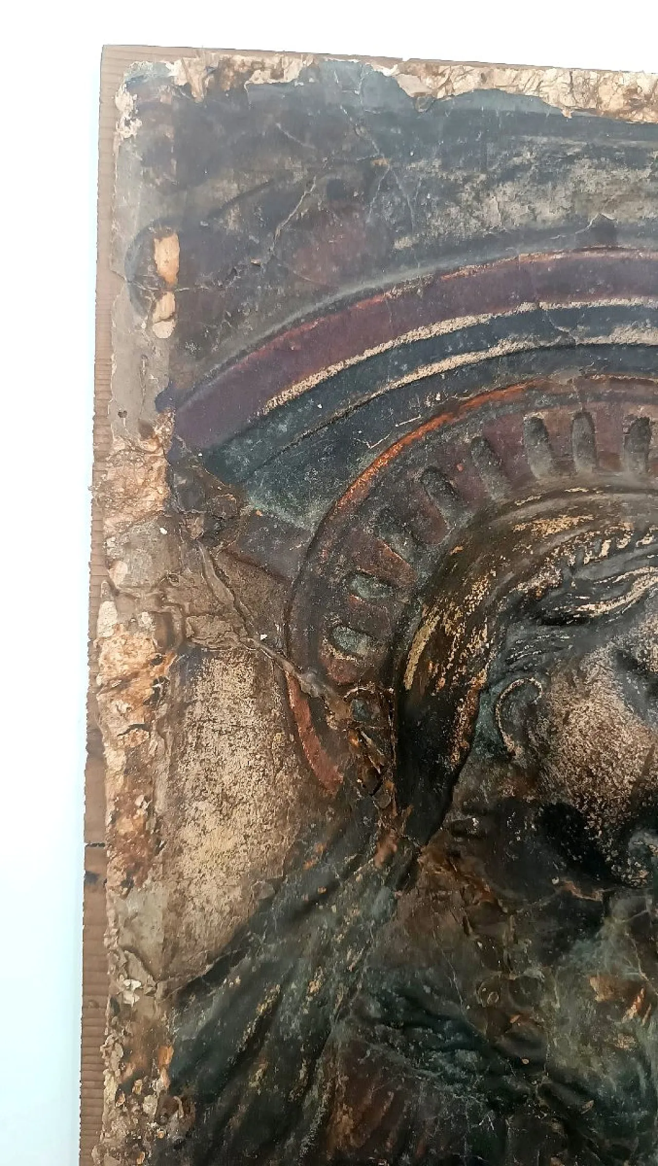 Virgin and Child in papier-mâché, 17th century 5