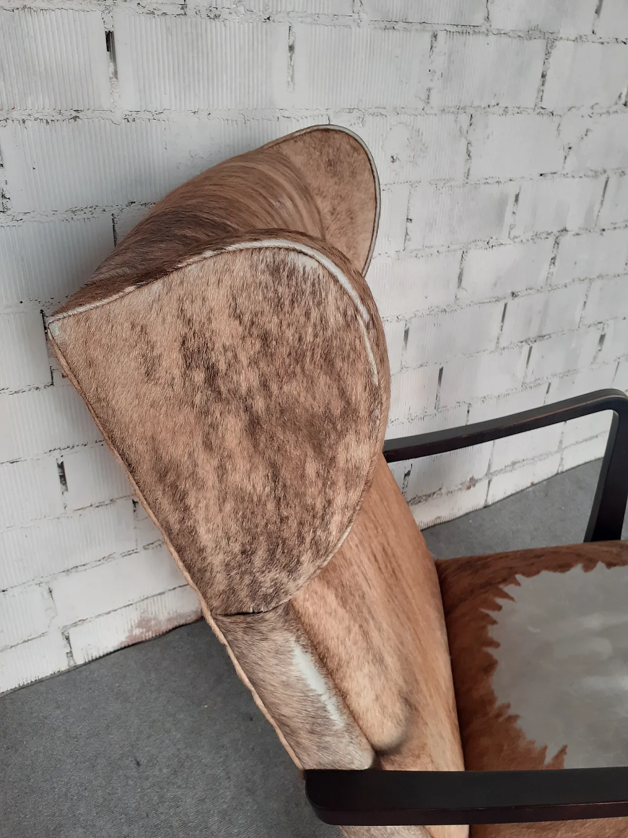 Poltrona pelle cavallino, anni '60 7