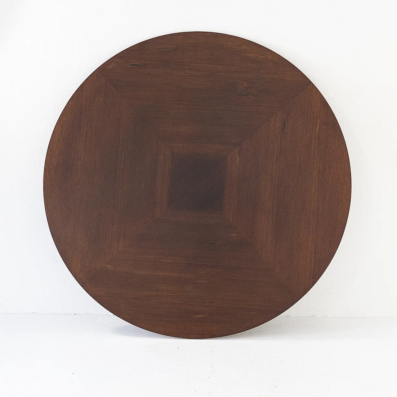 Round table in teak, 1960s 1