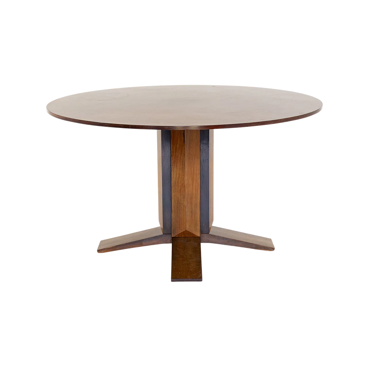 Round table in teak, 1960s 8