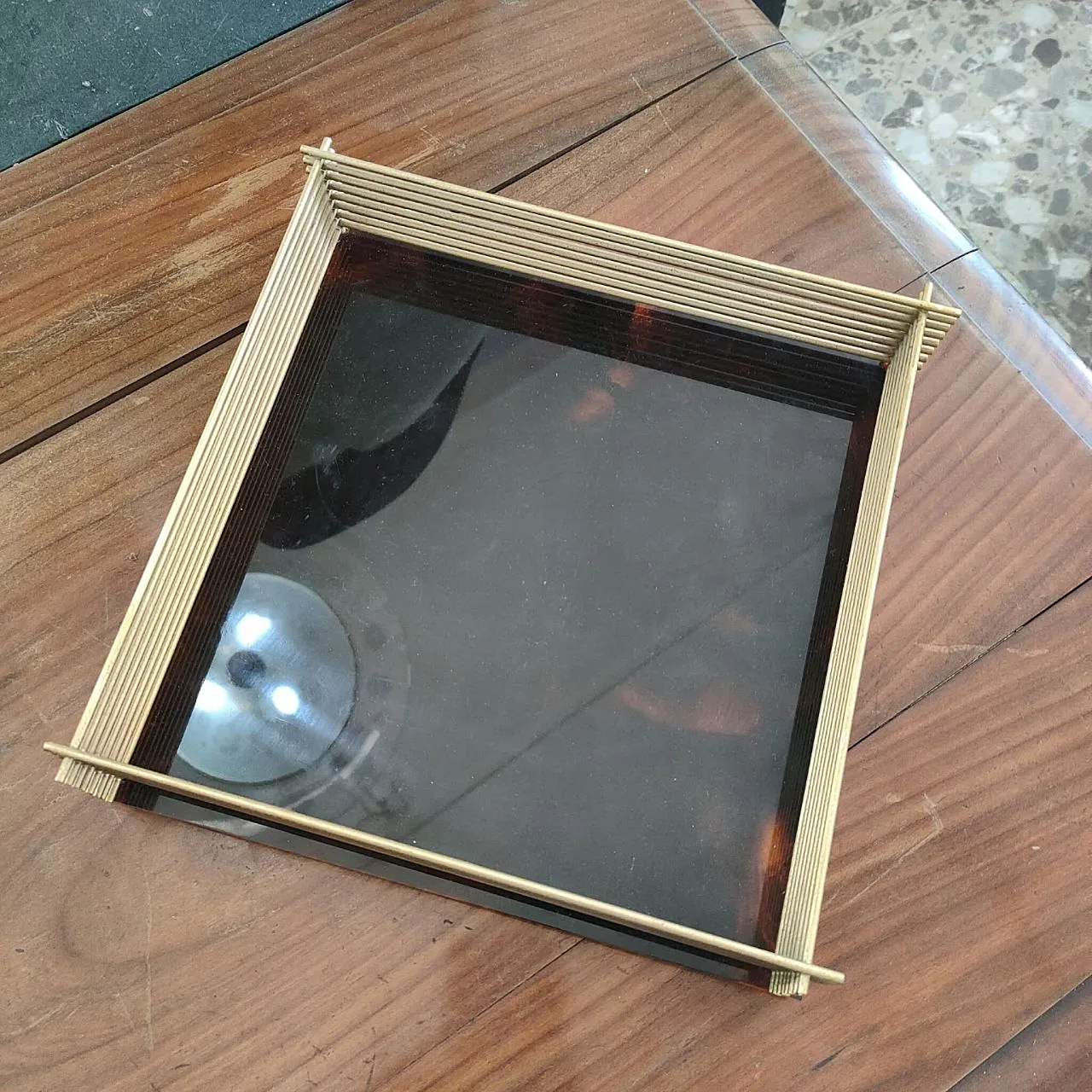 Empatata Vassio in Ottone Effect Turtle Effect 1970s 5