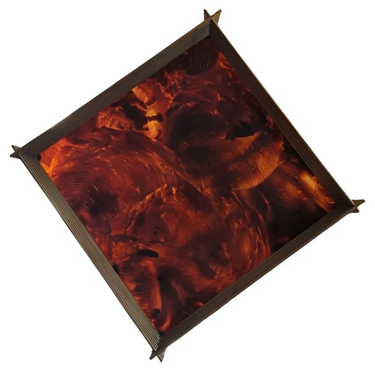 Empatata Vassio in Ottone Effect Turtle Effect 1970s 6