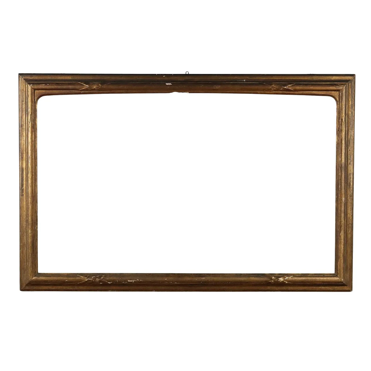 Frame in Baroque style the golden fir wood, mid-20th century 1