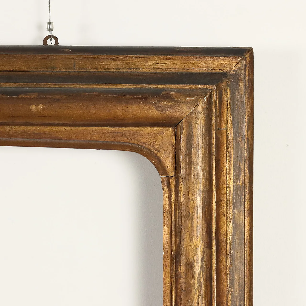 Frame in Baroque style the golden fir wood, mid-20th century 6