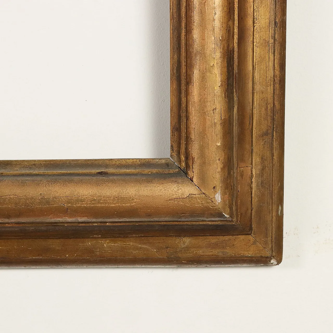Frame in Baroque style the golden fir wood, mid-20th century 10