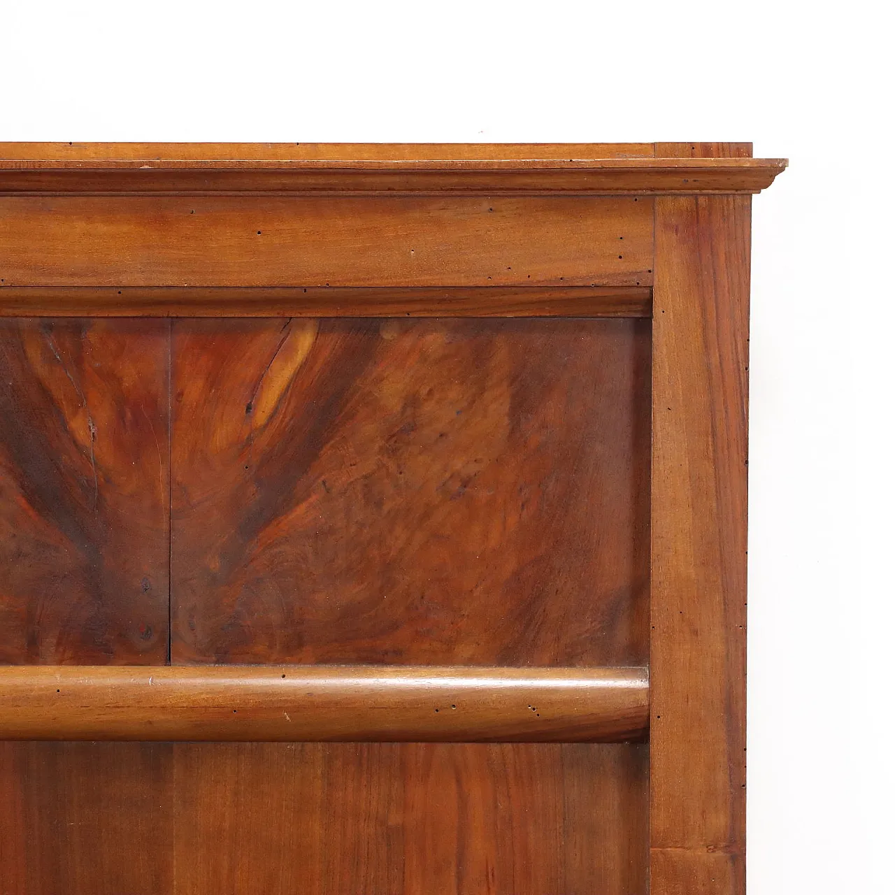 Letto matrimoniale Impero in noce, '800 5