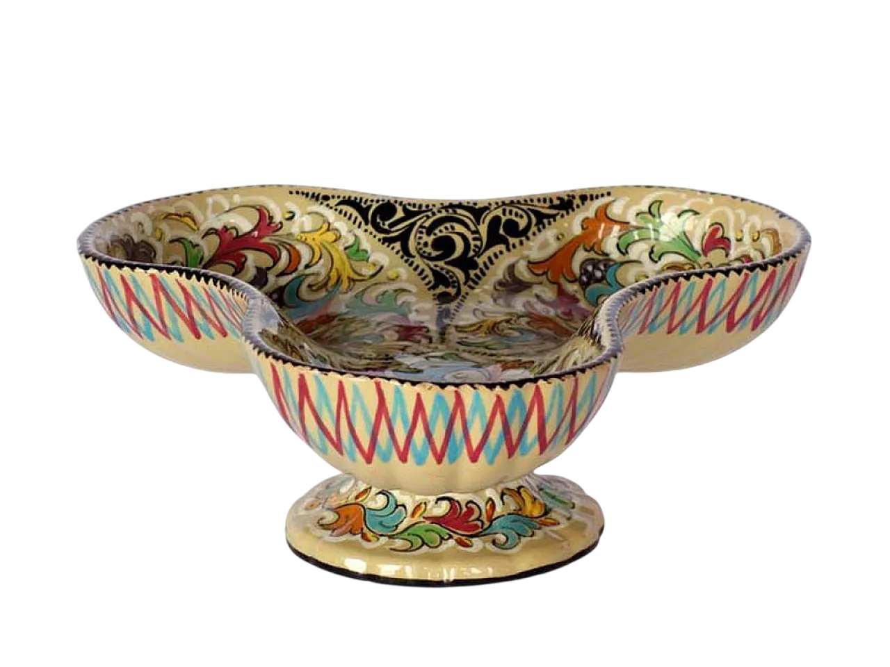 Vaso tradizionale in ceramica di Molaroni Pesaro, anni '50 5