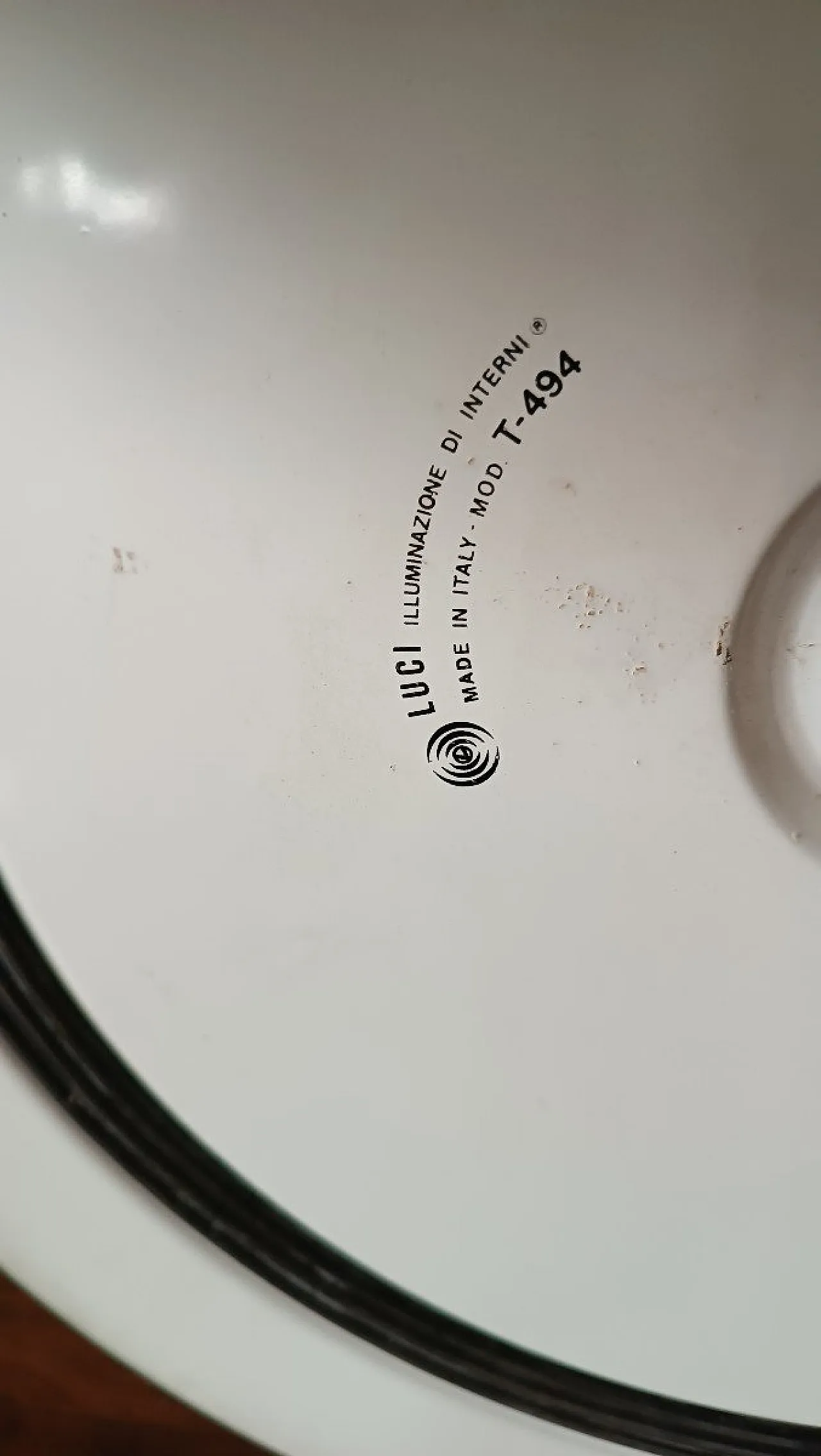 Lampada da tavolo di Luci Milano, anni '70 4