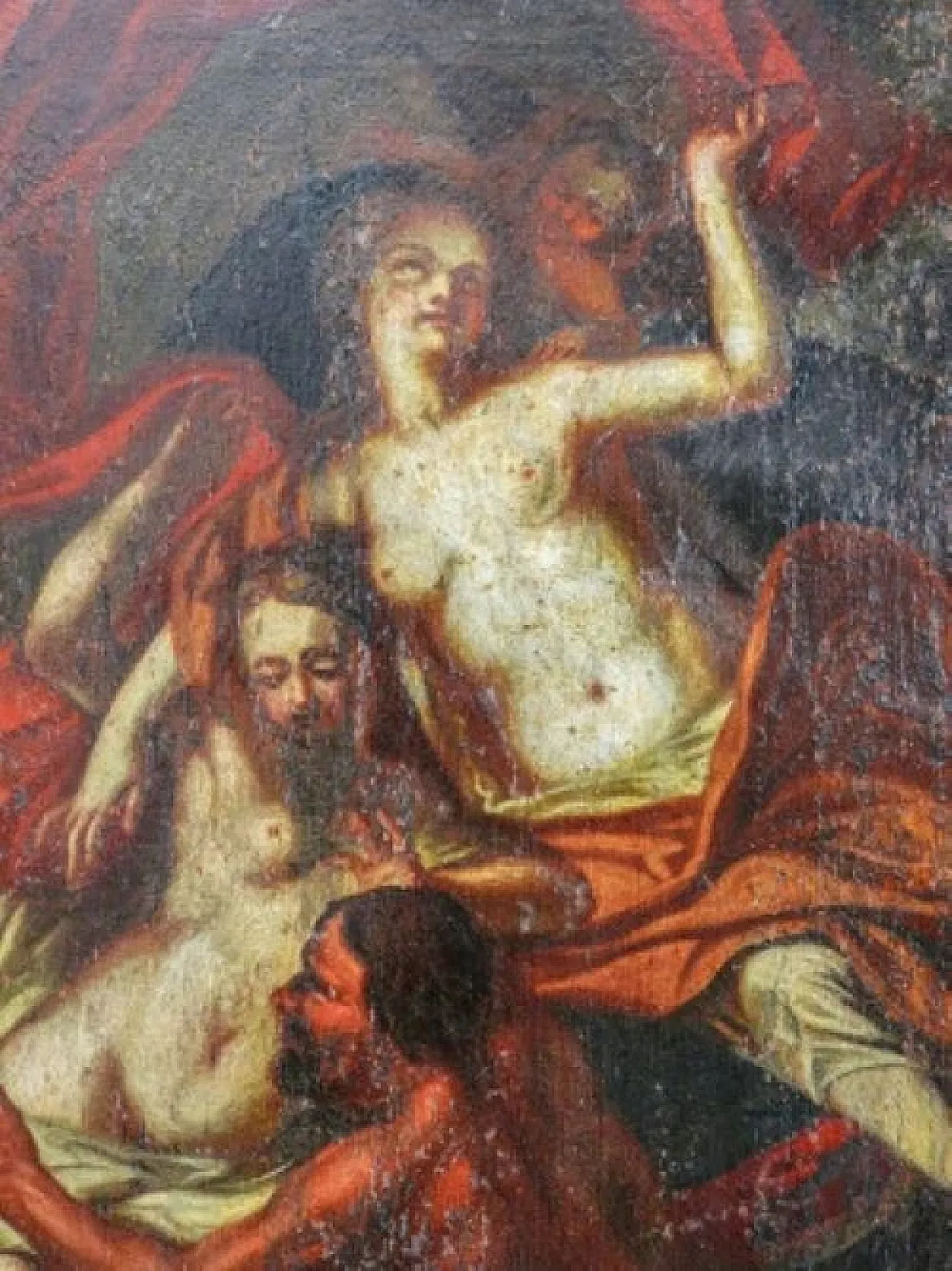 Hephaestus and Aphrodite, oil on canvas, Italian school, 18th century 3