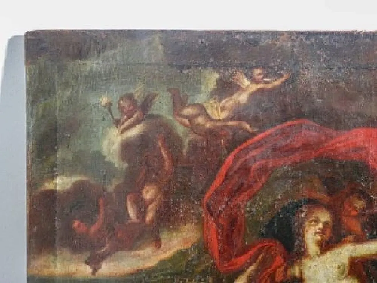 Hephaestus and Aphrodite, oil on canvas, Italian school, 18th century 7