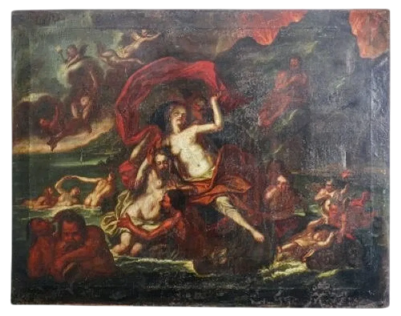 Hephaestus and Aphrodite, oil on canvas, Italian school, 18th century 10