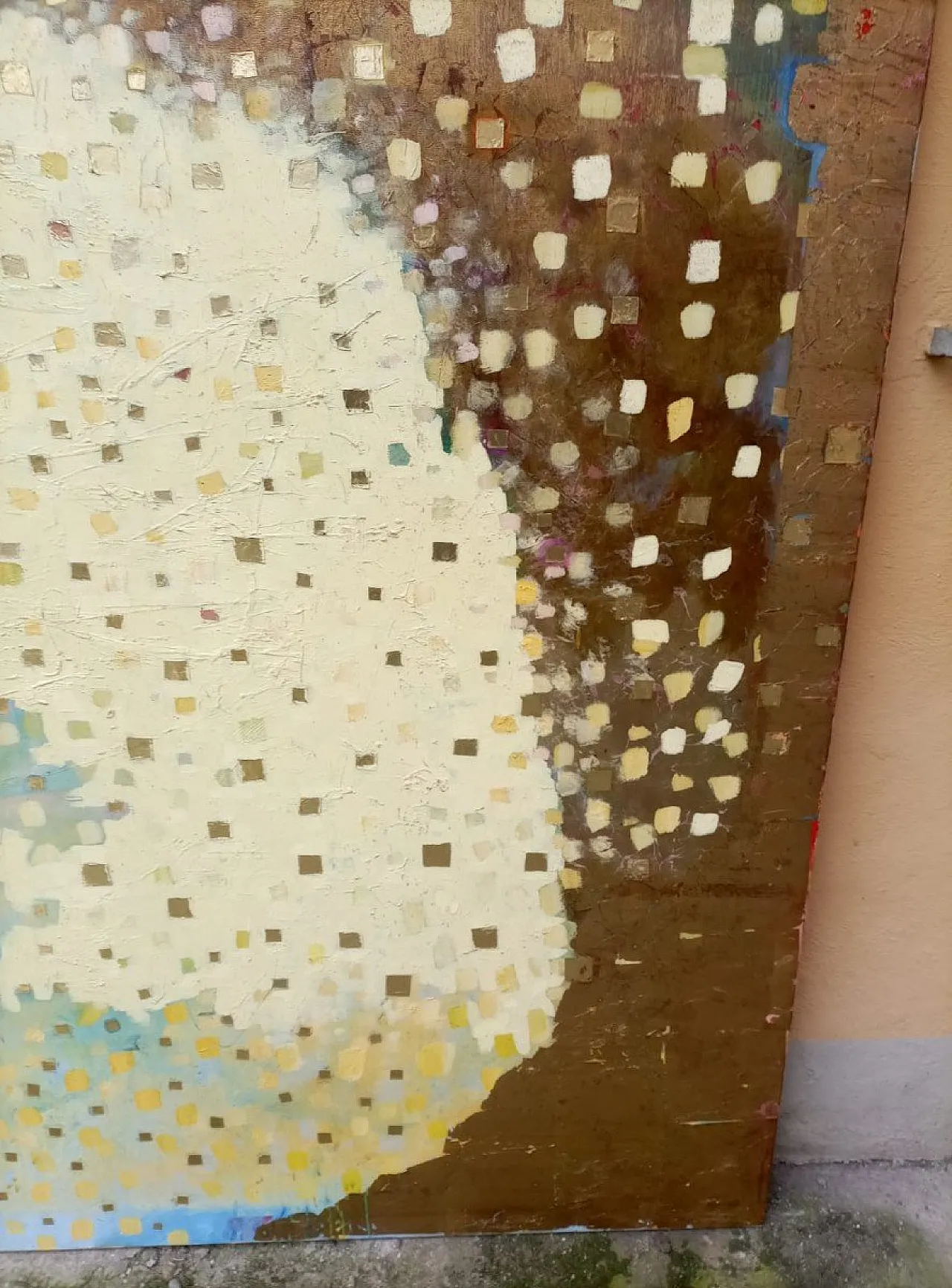 Large oil painting on canvas, 20th century 4