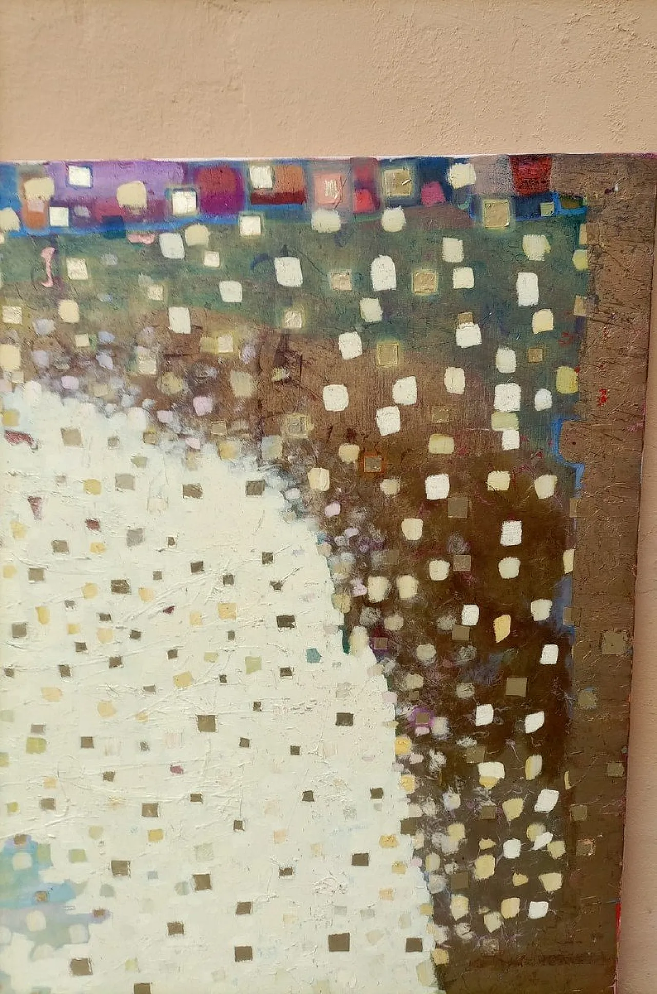 Large oil painting on canvas, 20th century 8