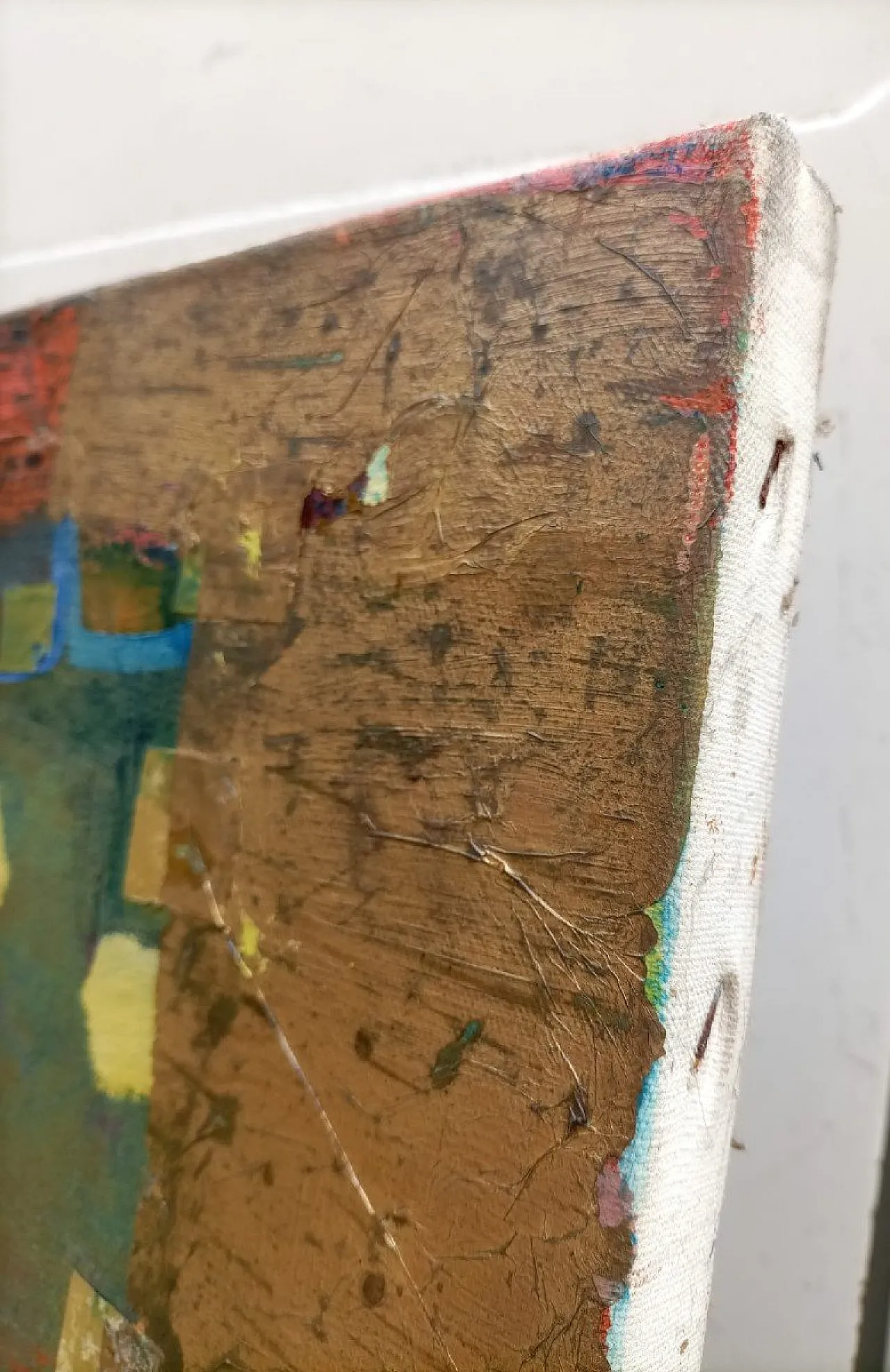 Large oil painting on canvas, 20th century 9