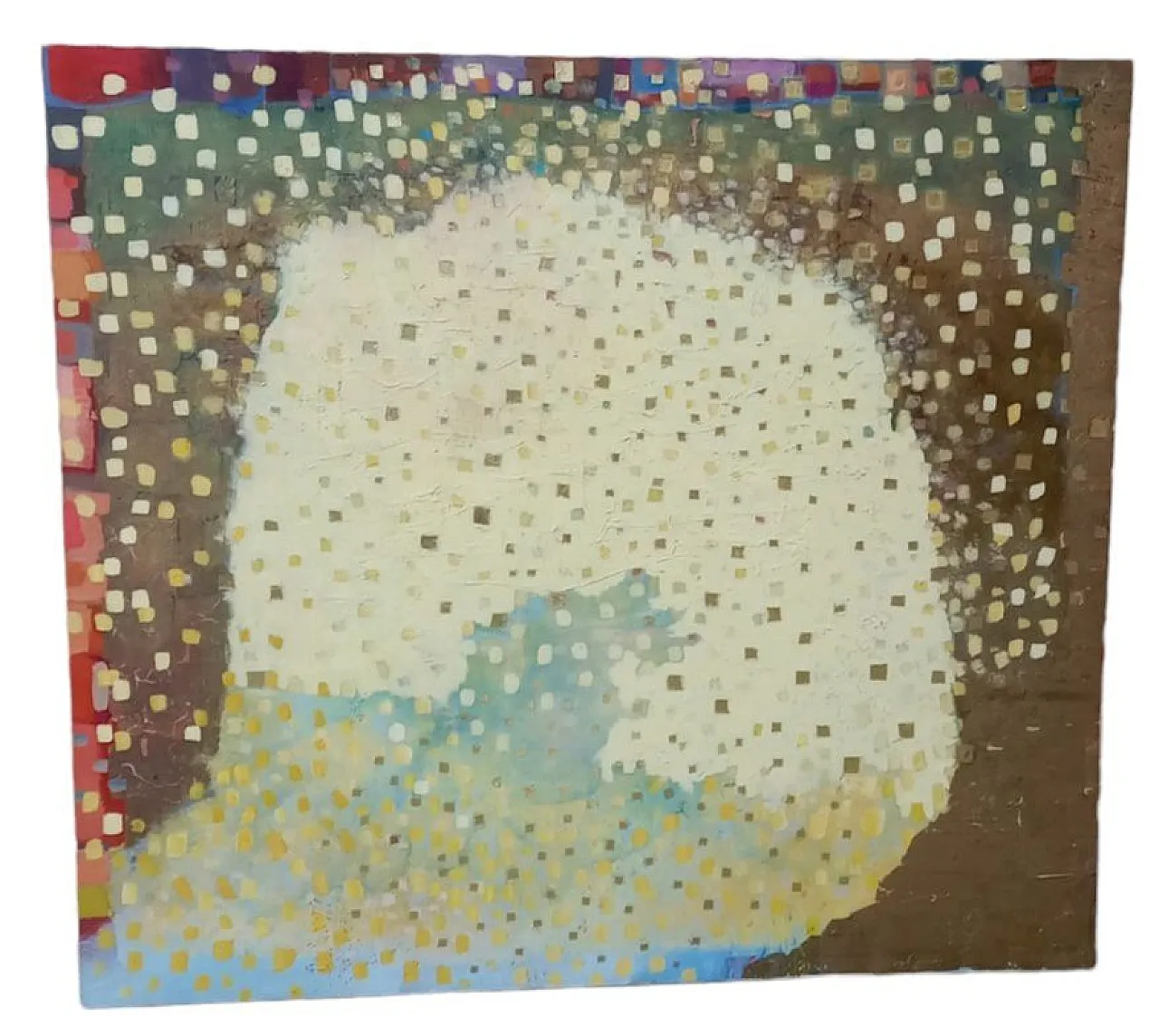 Large oil painting on canvas, 20th century 11