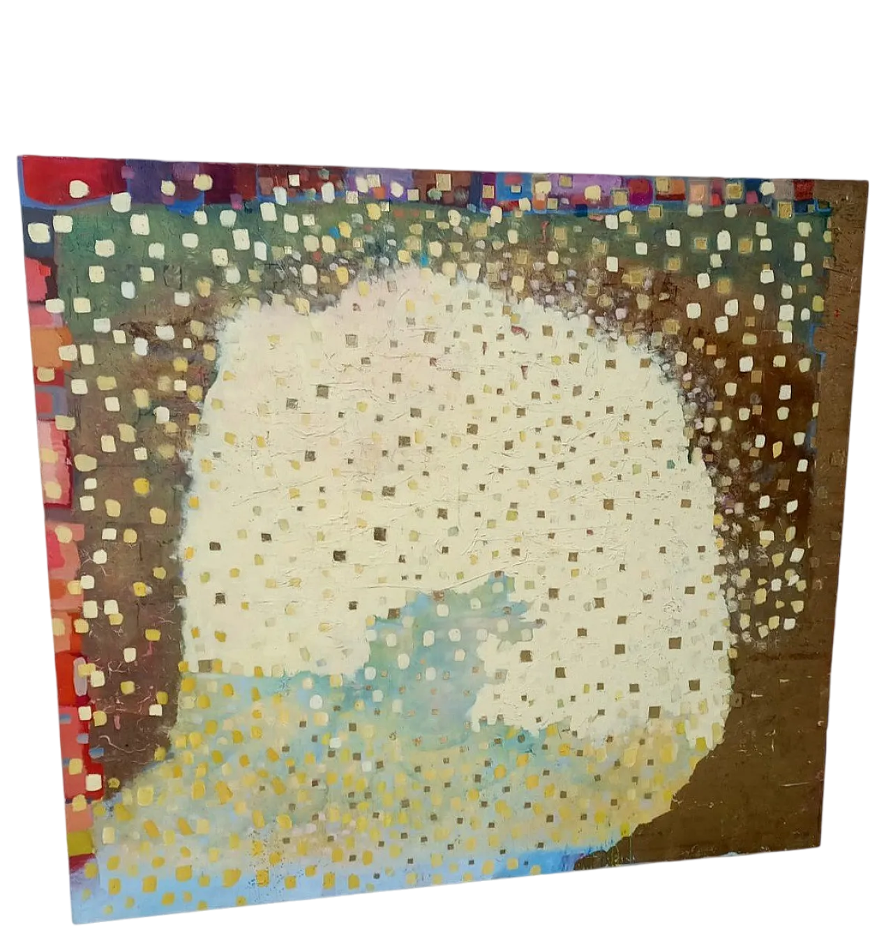 Large oil painting on canvas, 20th century 13