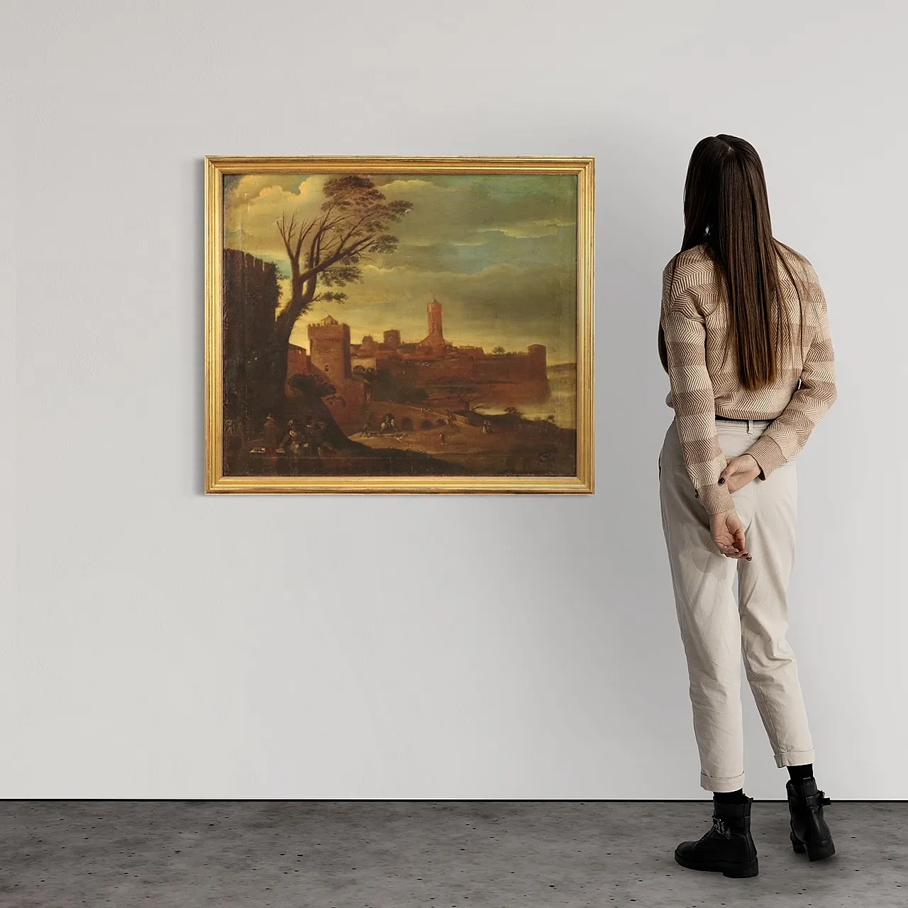 Quadro paesaggio, '600 2