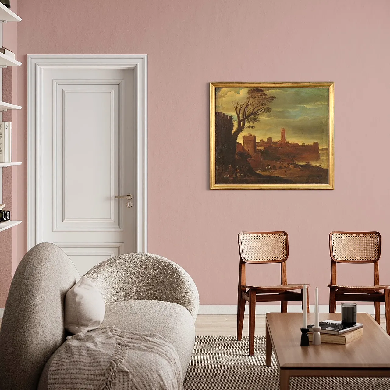 Quadro paesaggio, '600 3