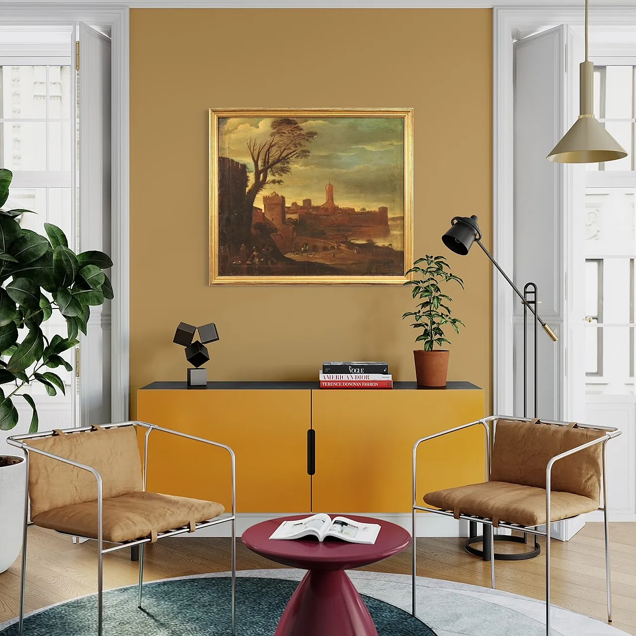 Quadro paesaggio, '600 5