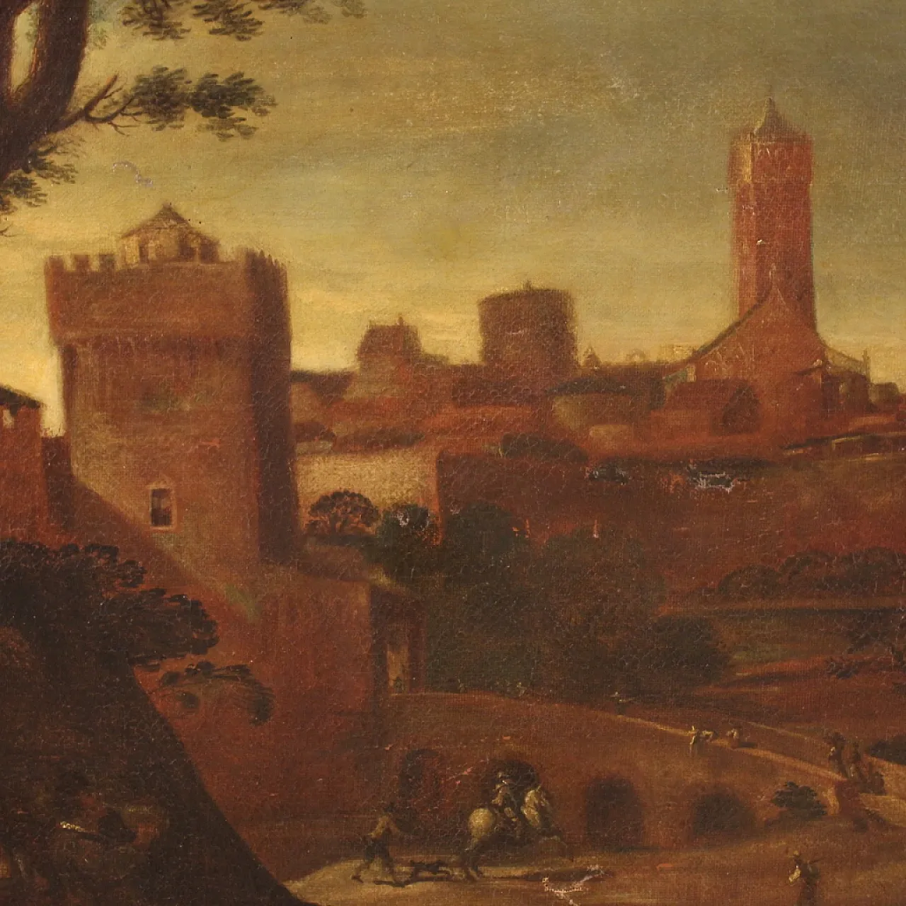 Quadro paesaggio, '600 15