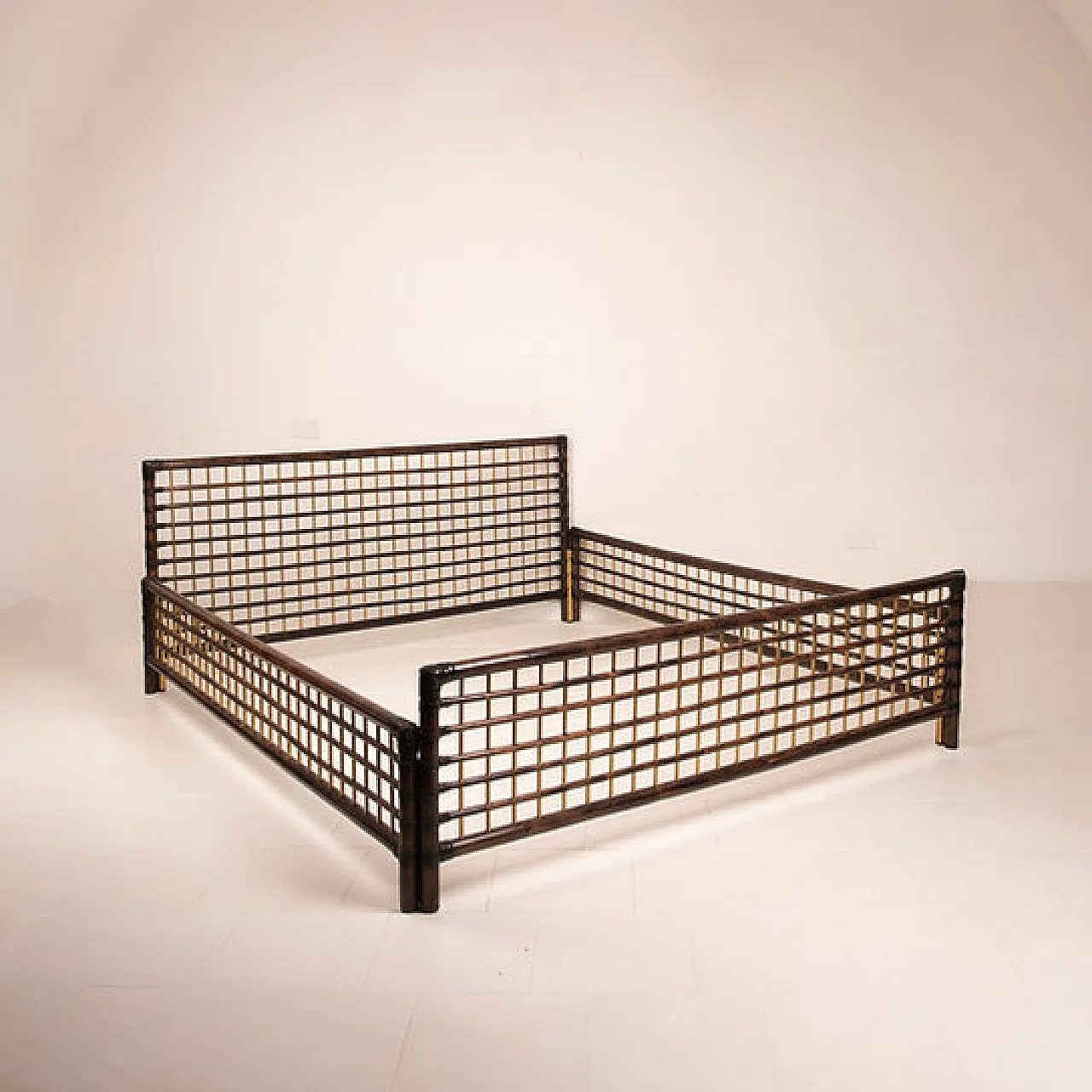 Marango bed by Alberto Smania for Smania Studio Interni, 1960s 4