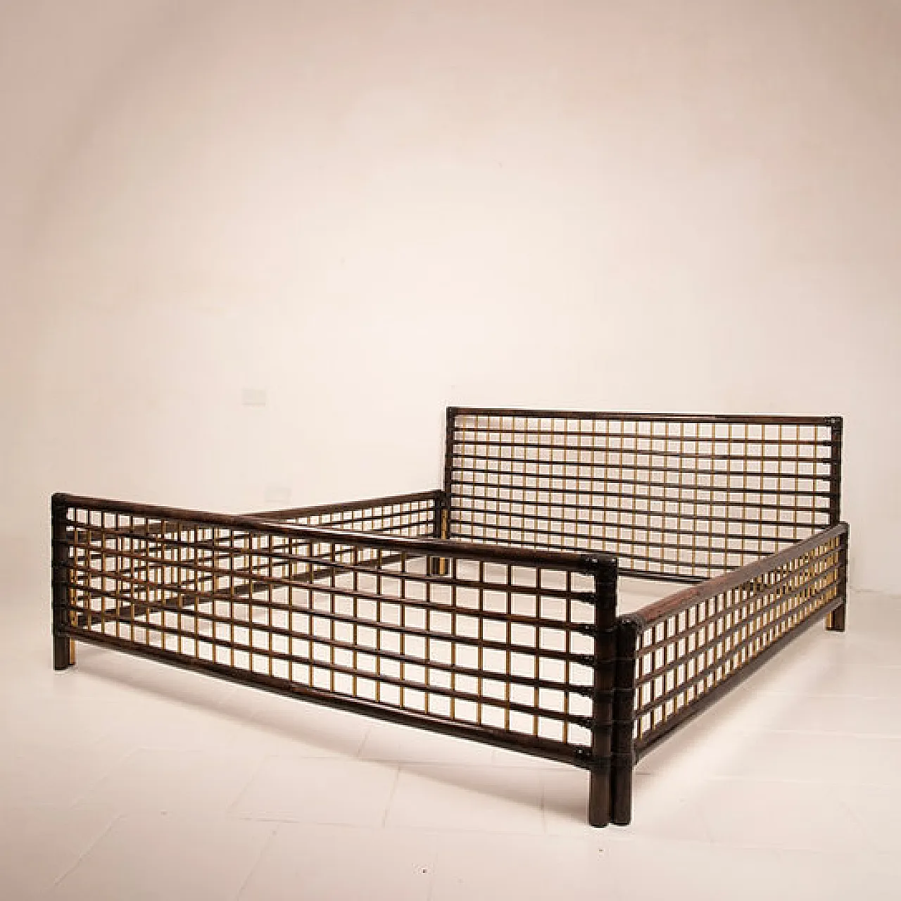 Marango bed by Alberto Smania for Smania Studio Interni, 1960s 8