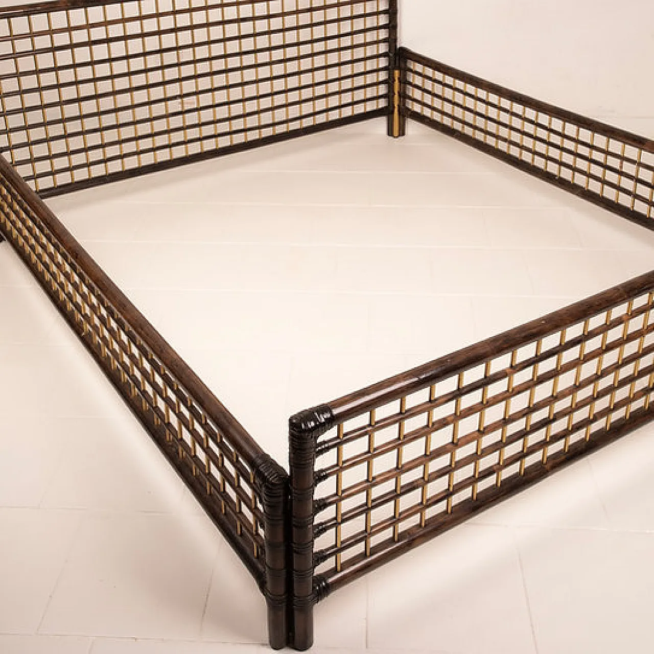 Marango bed by Alberto Smania for Smania Studio Interni, 1960s 11