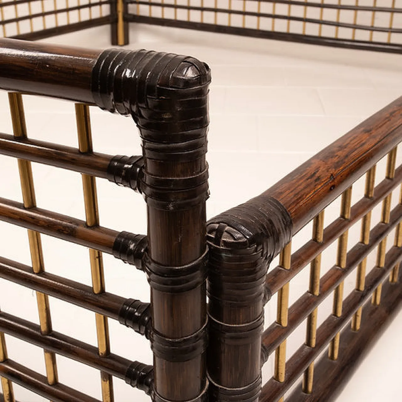 Marango bed by Alberto Smania for Smania Studio Interni, 1960s 12