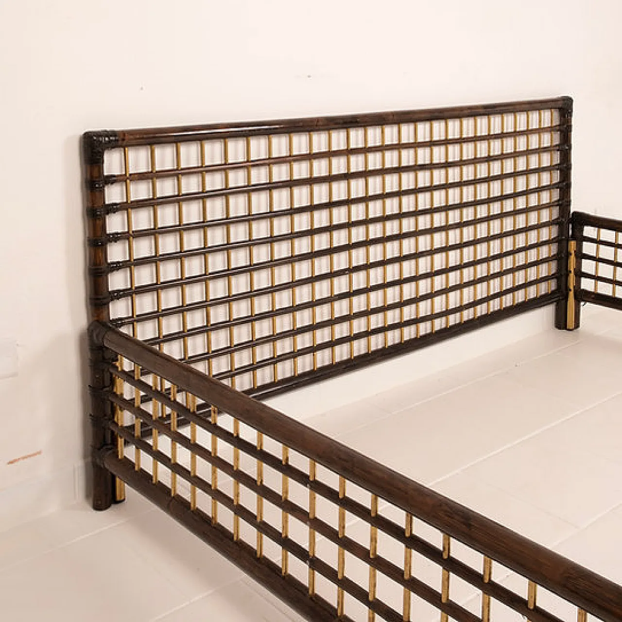 Marango bed by Alberto Smania for Smania Studio Interni, 1960s 15