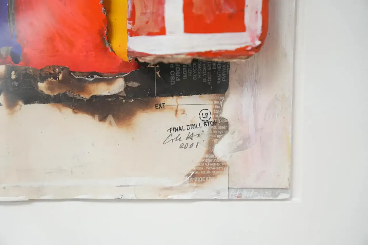 Facades by Guido Coletti, mixed media, late 20th century 5