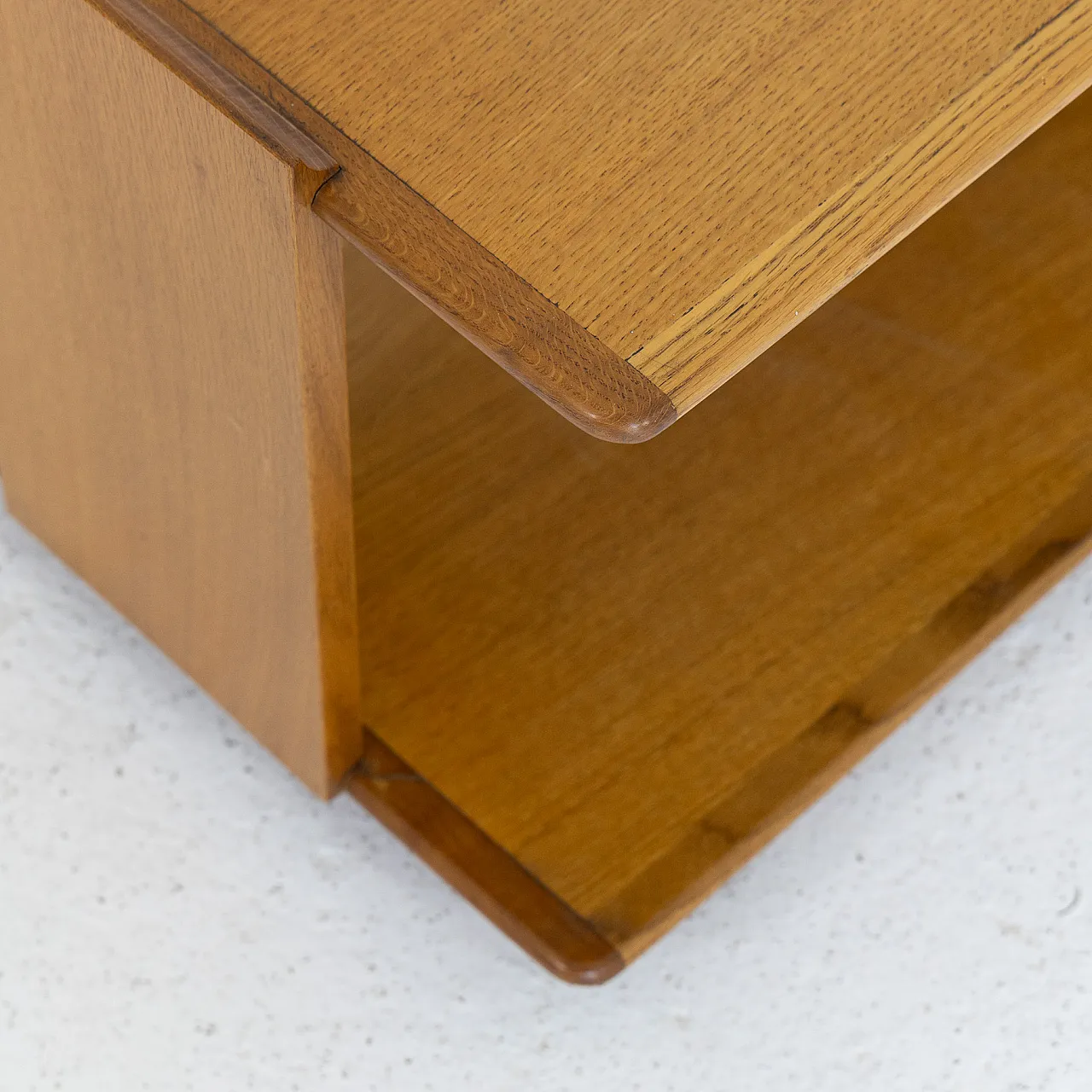 Carrello in rovere, anni '60 1