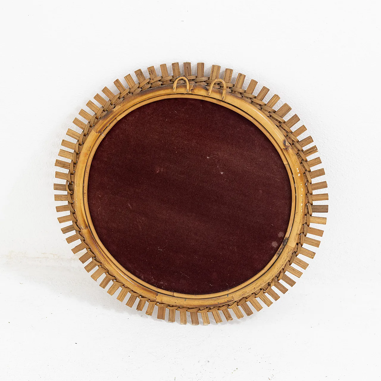 Bamboo mirror, 1950s 1