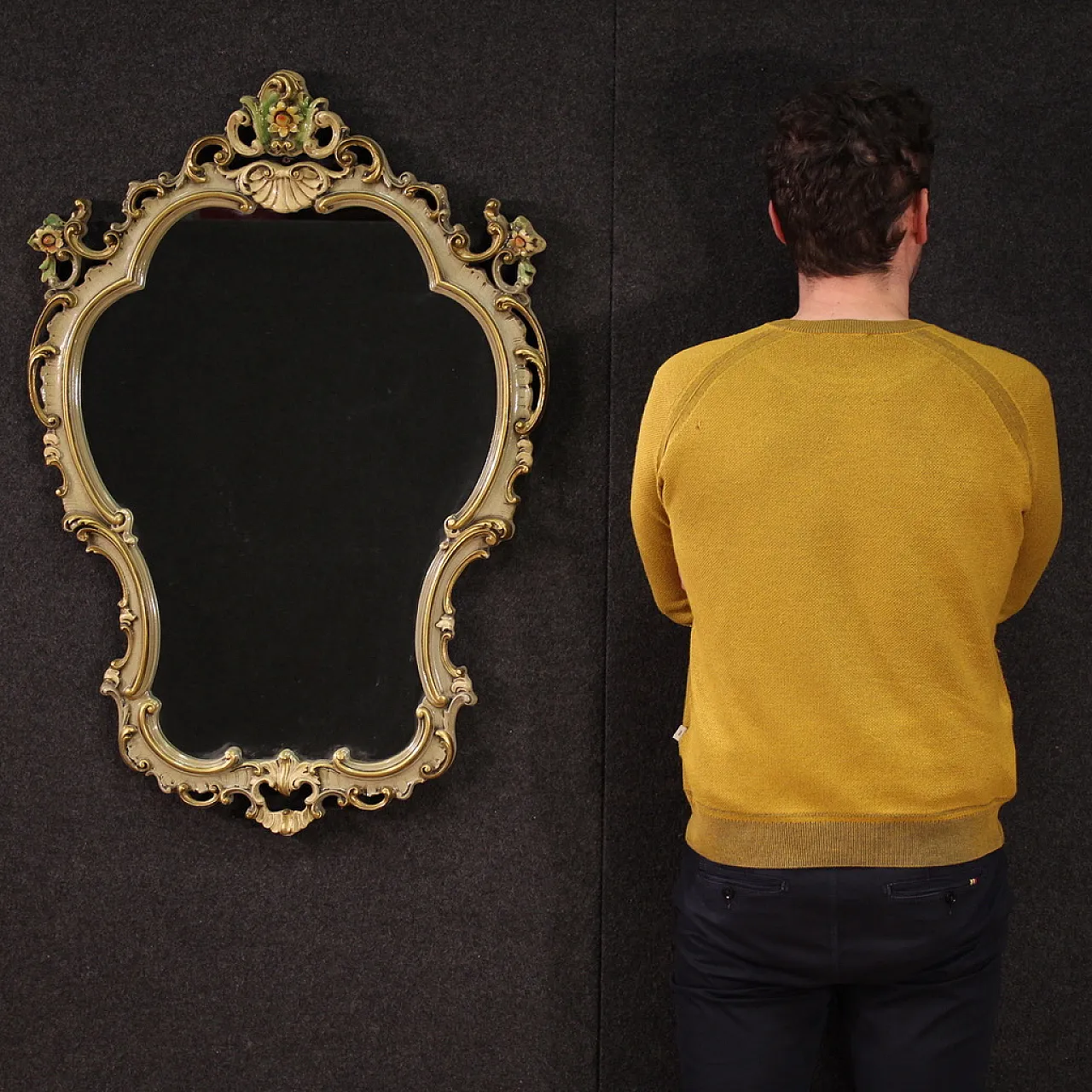 Grande specchiera veneziana del XX secolo 11