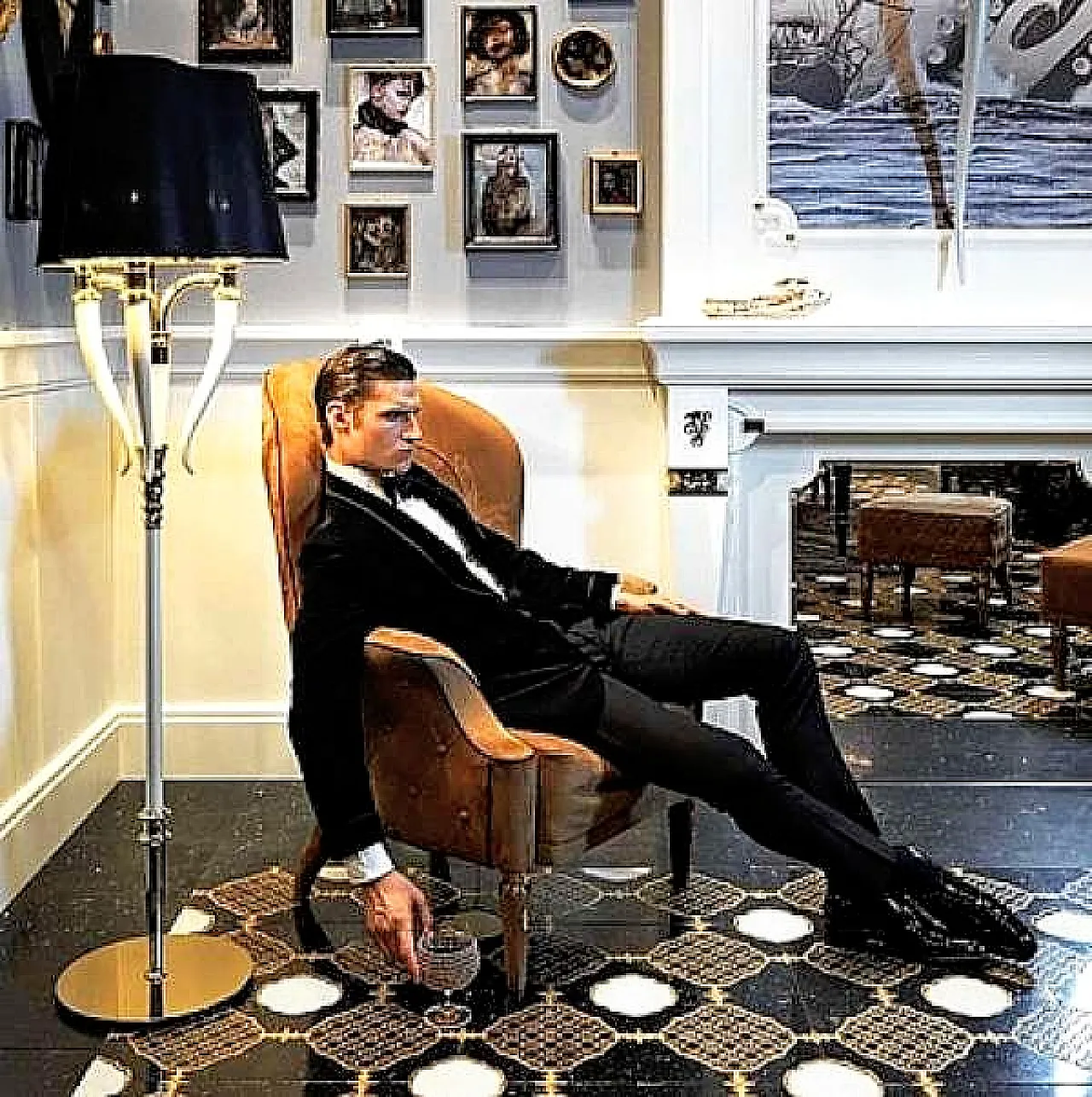 Esmeralda floor lamp by Visionnaire, 2000s 7