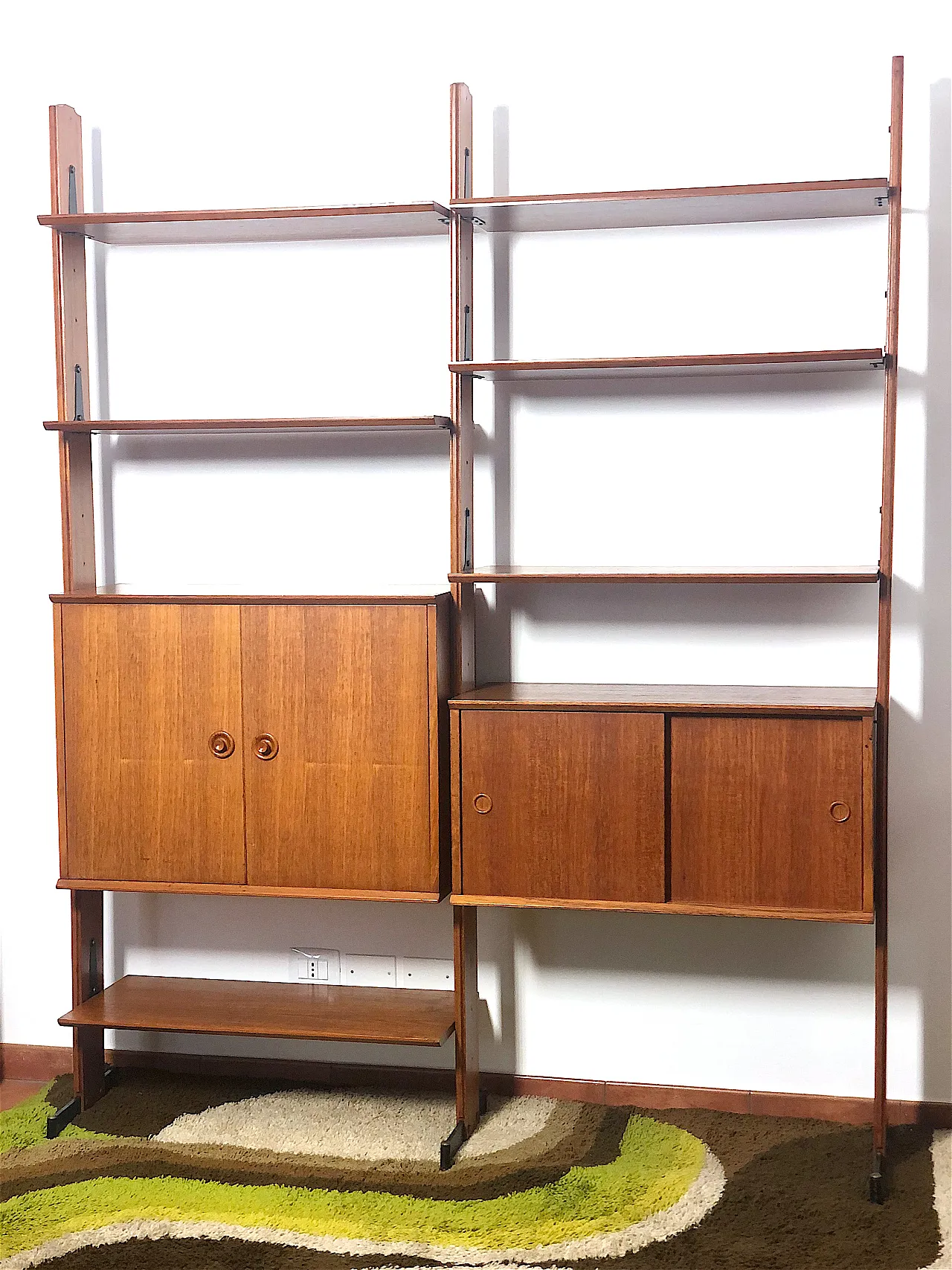 Double-sided bookcase with two spans, 60s 14