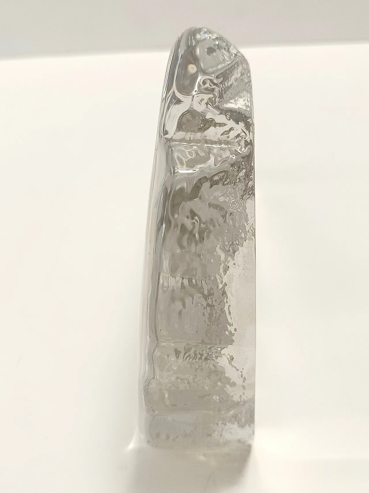 Etched lass with Walruses by Mats Jonasson for by Kosta Boda, 70s 5