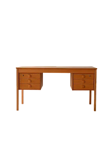 Dane Vintage Desk in Light Teak