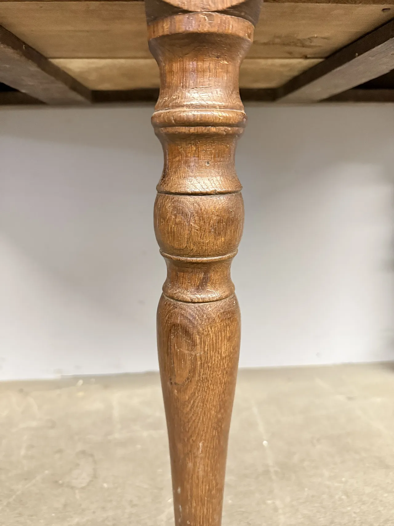 Console Mezzaluna in chestnut Luigi Filippo, mid 19th century 9