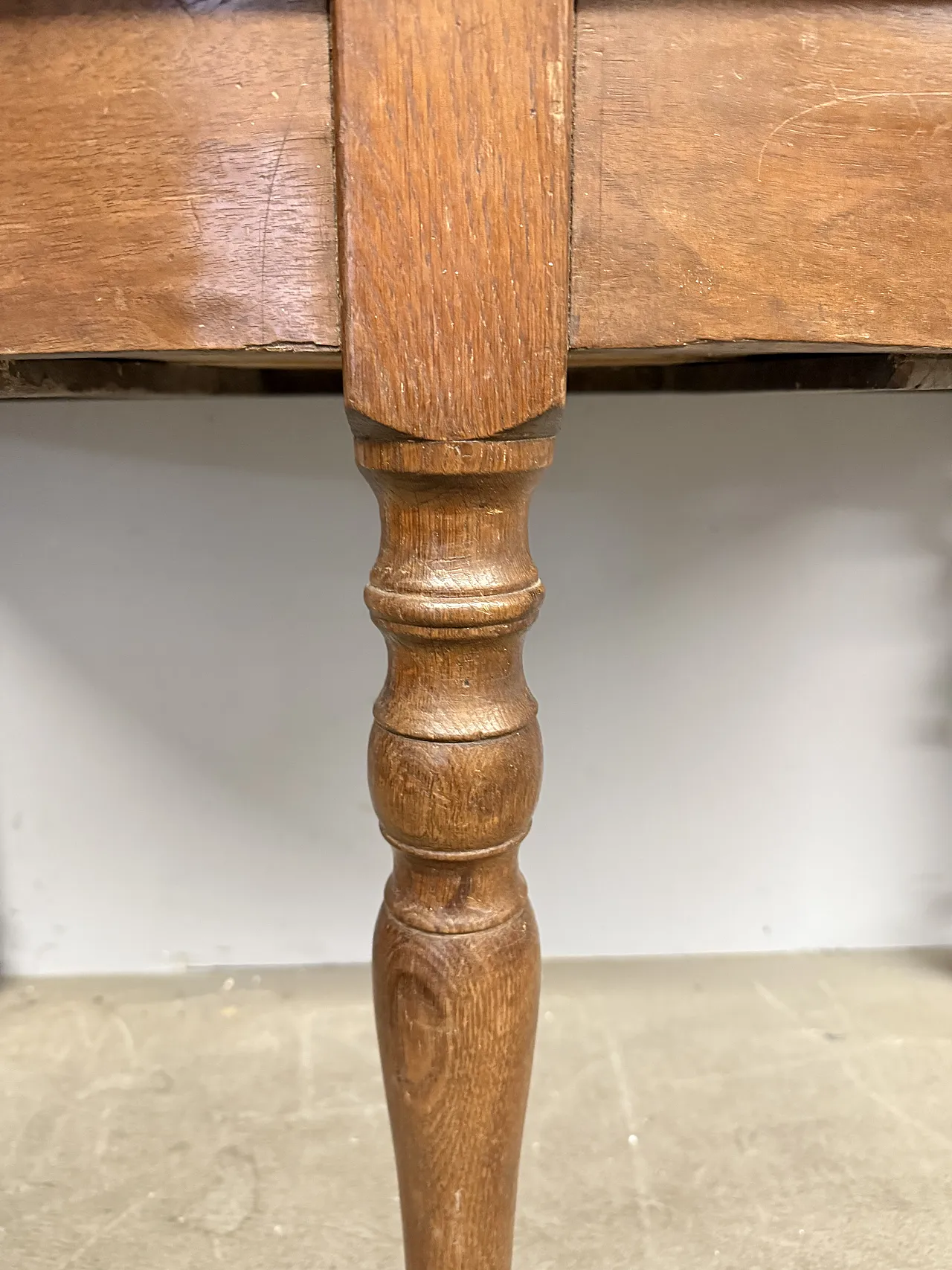 Console Mezzaluna in chestnut Luigi Filippo, mid 19th century 10