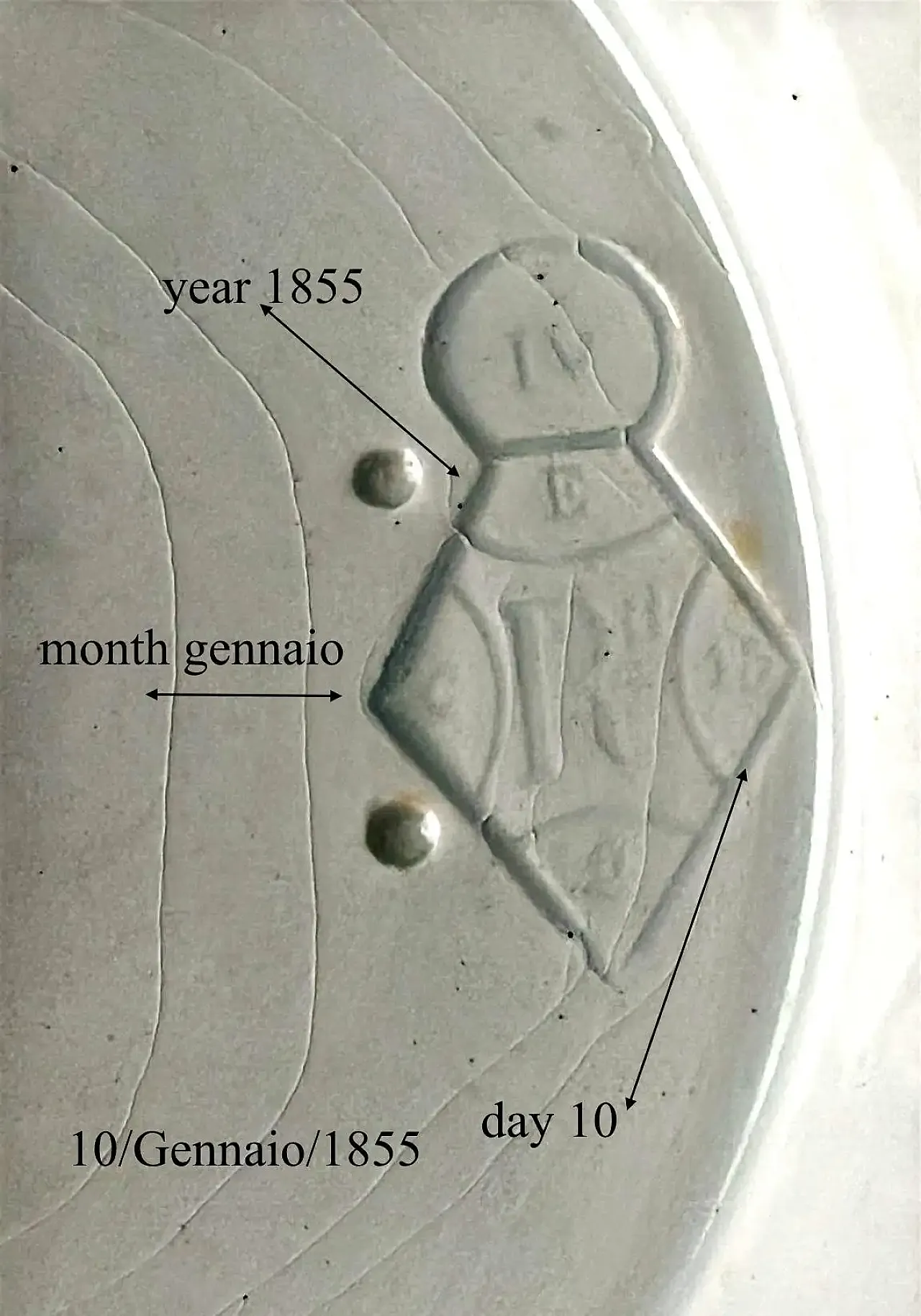 Coppia di zuppiere in porcellana inglese vittoriana, metà '800 17