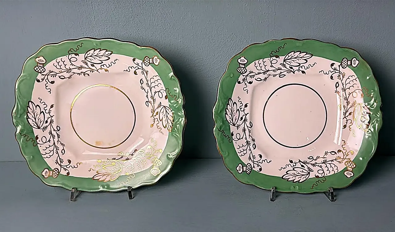 Set da caffè in porcellana de Paris in stile Napoleone III, '800 15