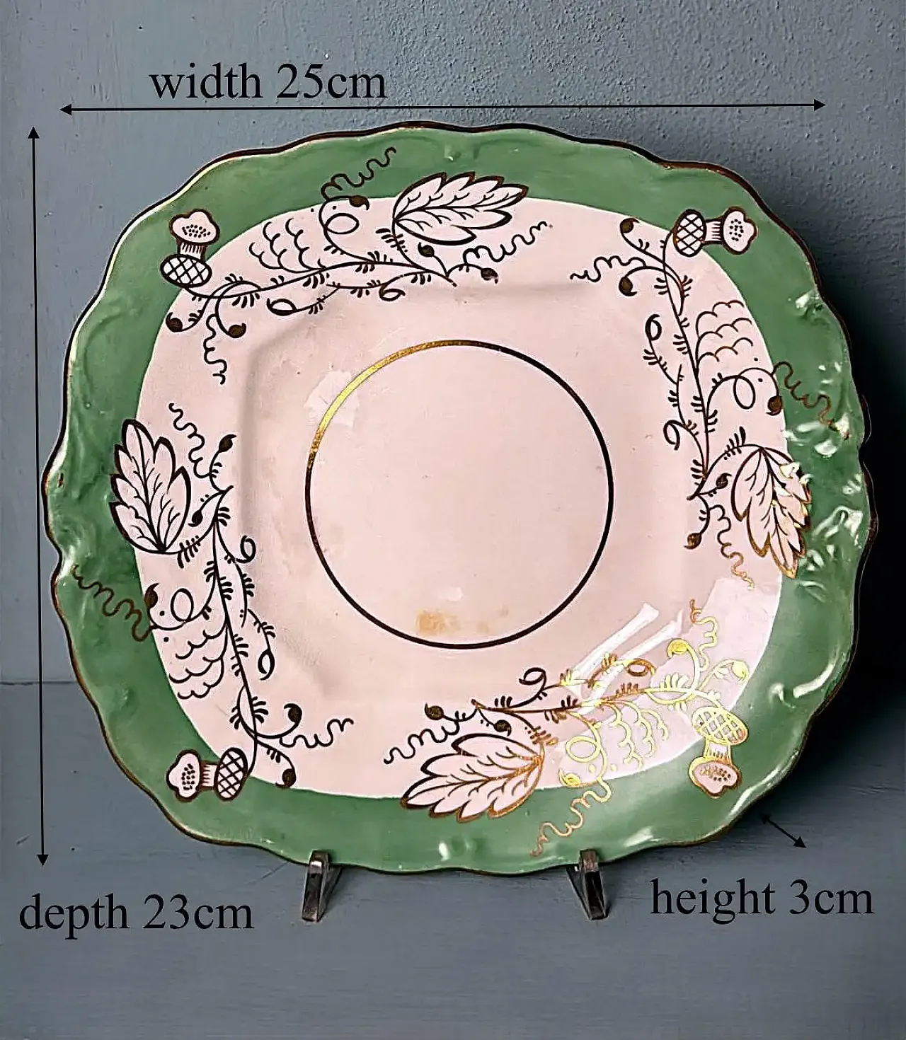 Set da caffè in porcellana de Paris in stile Napoleone III, '800 19