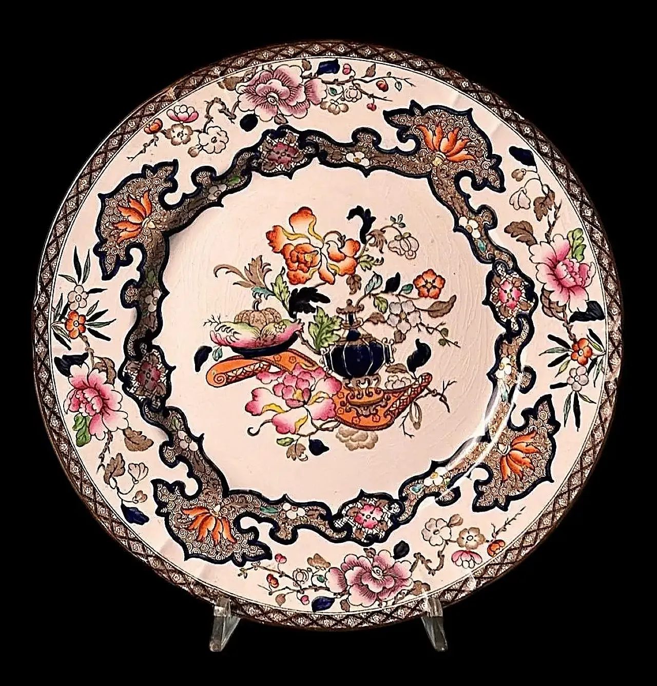 12 hand-painted English serving dishes, early 20th century 9