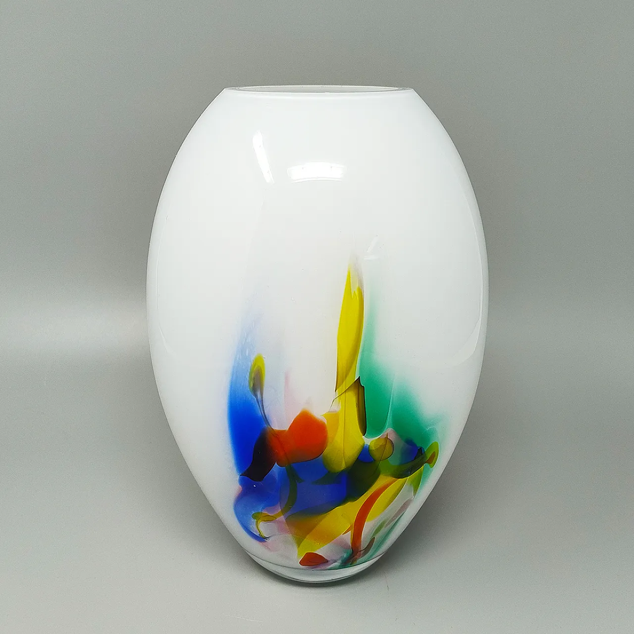 Handcrafted jar in Murano Glass, 1970s 3