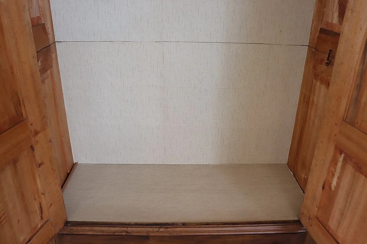 Armadio antico in legno di pioppo, '800 9