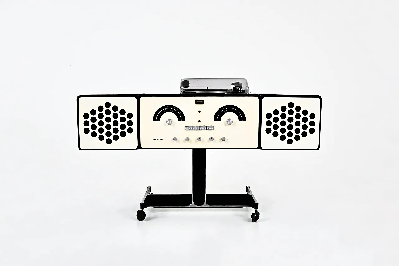 Radio stereofonico RR-126 di F.lli Castiglioni per Brionvega, anni '60 1