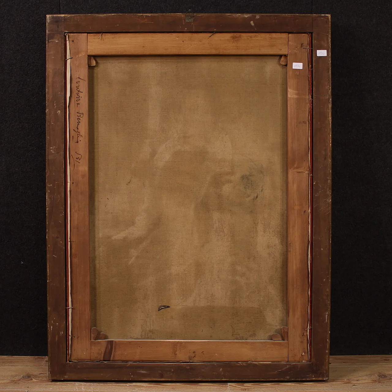 Luigi Sorio, Portrait of a lady, signed, 1898 7