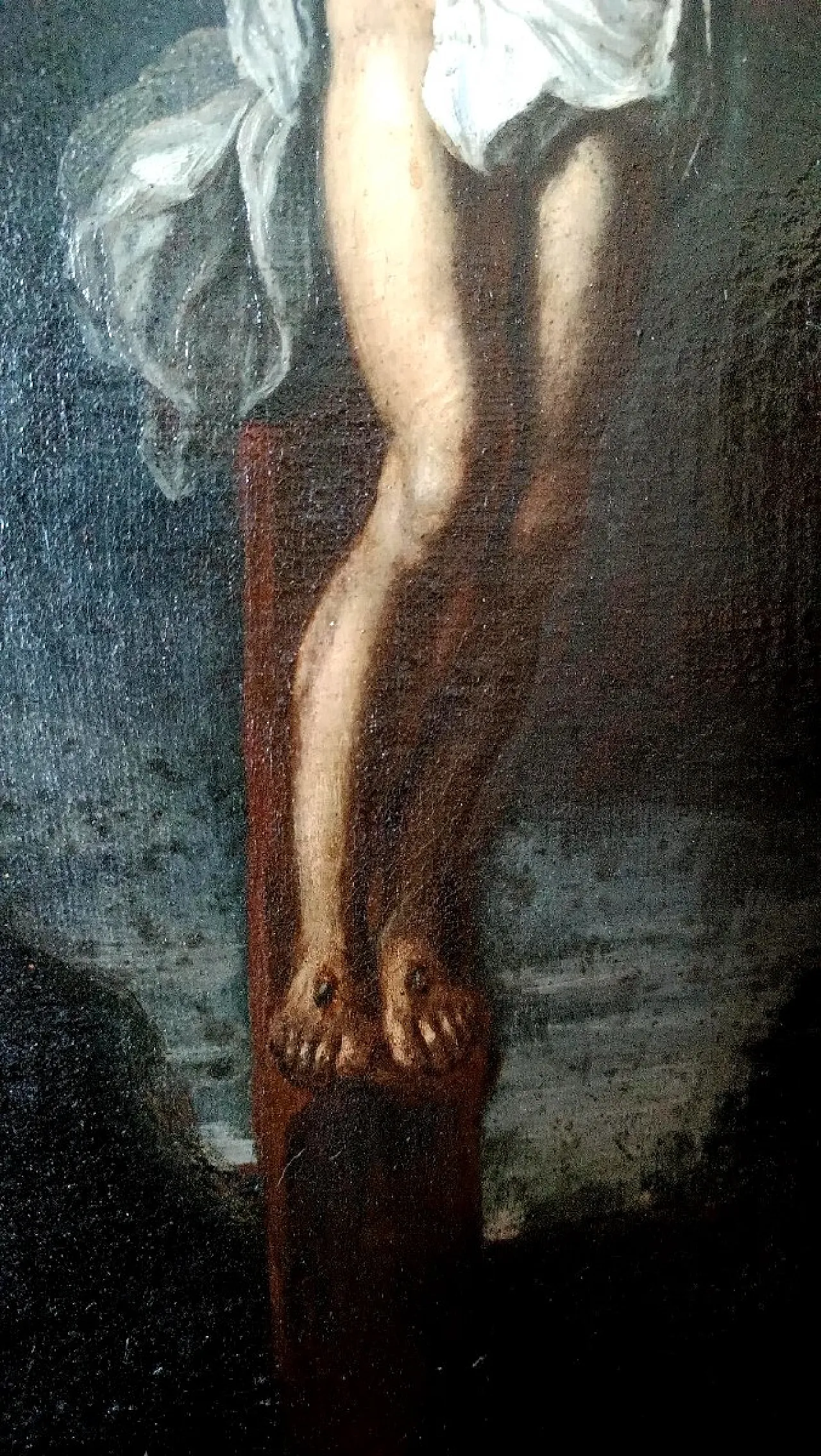 Christ Crucified, oil on canvas, 17th century 7